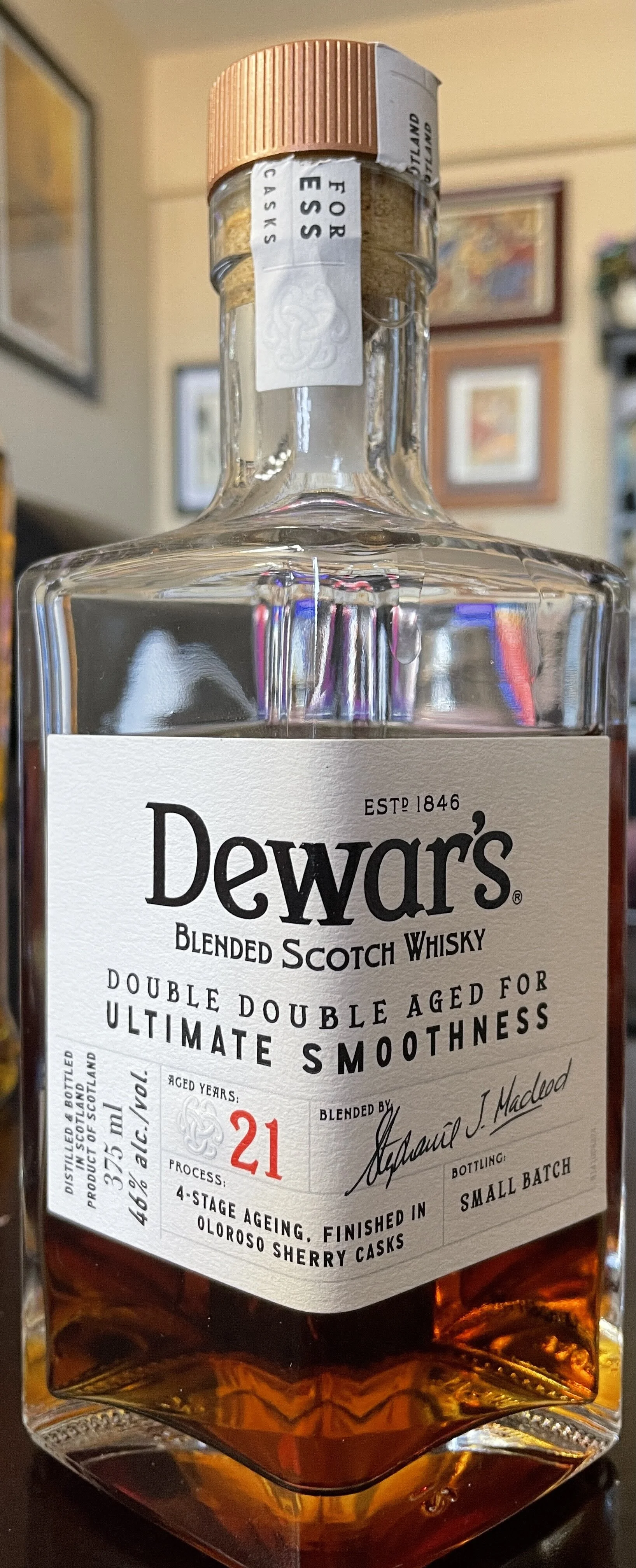 Dewar's 21-Year-Old Double Double Aged